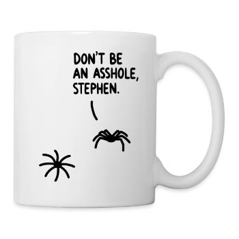 Ne sois pas un Spider Salo, Stephen - Mug blanc - blanc - Droite
