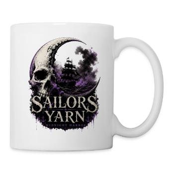 Night Voyage | Sailors Yarn by Cap'nKush - Mug - white - Right
