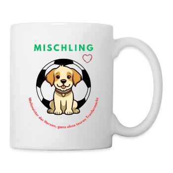 Mischling Design 2 - Tasse - Weiß - Rechts