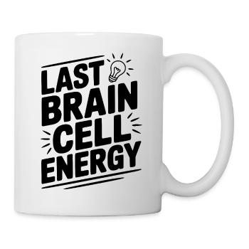 Dernière énergie de la cellule cérébrale - Mug blanc - blanc - Droite