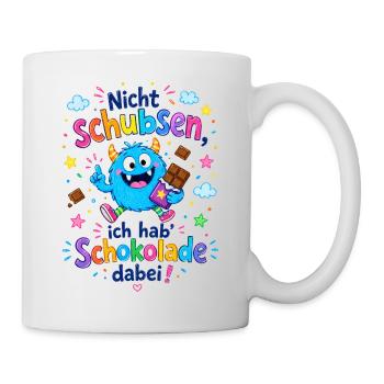 Einschulung - Bald Schulkind Bye Kindergarten - Tasse - Weiß - Rechts