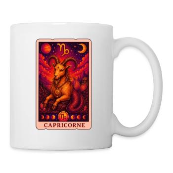 Tarot Capricorne - Mug blanc - blanc - Droite