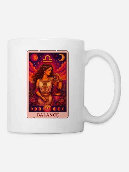 Tarot Balance - Mug blanc - blanc
