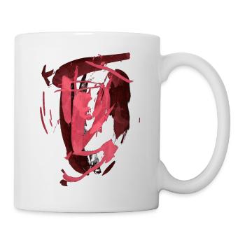 Conception de fond abstraite. - Mug blanc - blanc - Droite