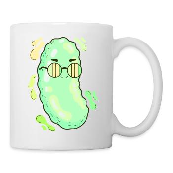 Schicke Pickle-Sonnenbrillen - Tasse - Weiß - Rechts