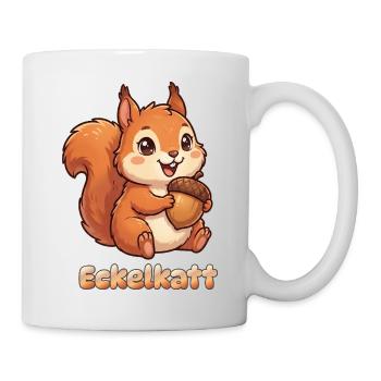 Édition Plattdüütsch : Eckelkatt - Mug blanc - blanc - Droite