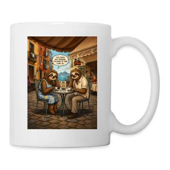 NAPoli – Coffee Ain't Working, I will take a nap - Tasse - Weiß - Rechts