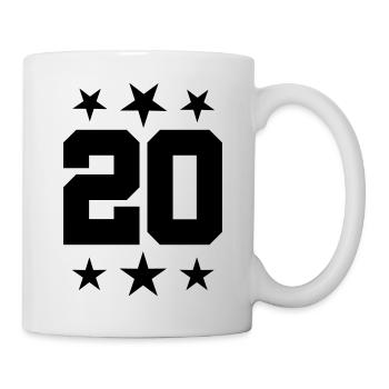 20 - Tasse - Weiß - Rechts