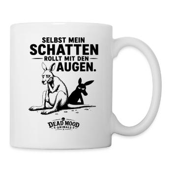 Lustiges Känguru Geschenk Sarkasmus - Tasse - Weiß - Rechts