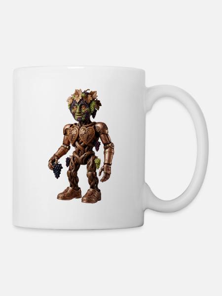 Grapevine Golem - Tasse - Weiß