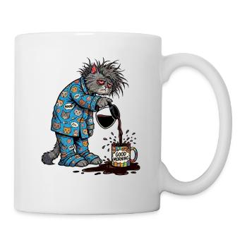 Good Morning Cat - Mug - white - Right