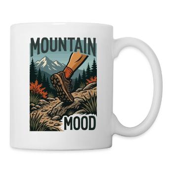 Randonnée - Aventure en plein air - Ambiance montagneuse - Mug blanc - blanc - Droite