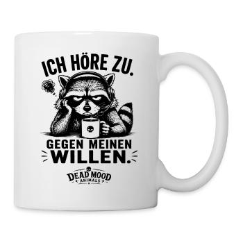 Geschenk für Kollegen Sarkasmus Humor  - Tasse - Weiß - Rechts