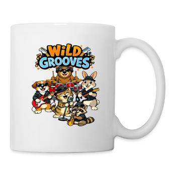 Wild Grooves: Animal Band - Mug - white - Right