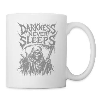 Grim Reaper Death Metal Gothic Horror Motiv - Tasse - Weiß - Rechts