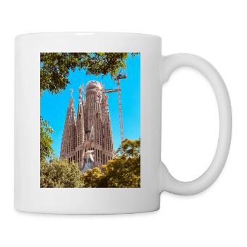 Sagrada Família: Barcelonas Ikone - Tasse - Weiß - Rechts