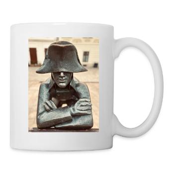 Detective in a bronze hat - Mug - white - Right