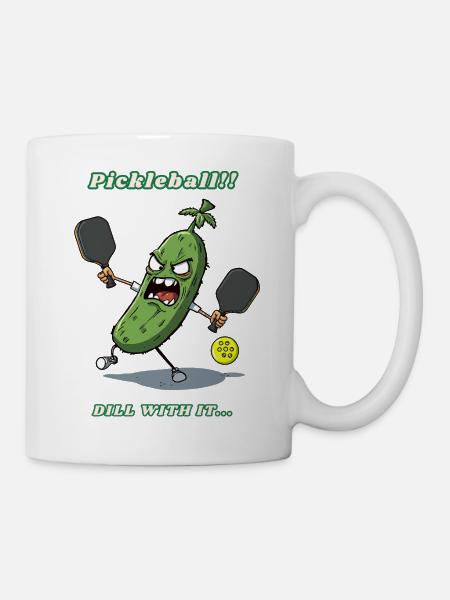 Pickleball - Tasse - Weiß