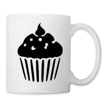 Cupcake Muffin Bakery Baking Gift - Mug - white - Right