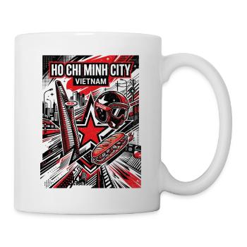 Ho Chi Minh City Vietnam - Tasse - Weiß - Rechts