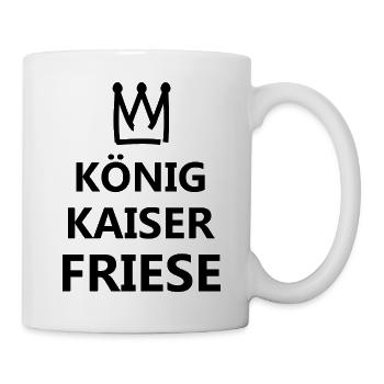 Friesland - Tasse - Weiß - Rechts