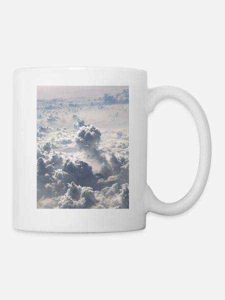 Clouds Dreaming Above the Sky - Mug - white