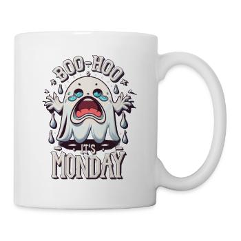 C’est lundi Halloween drôle - Mug blanc - blanc - Droite
