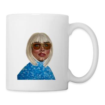 Von der Königin zur Prinzessin - Tasse - Weiß - Rechts