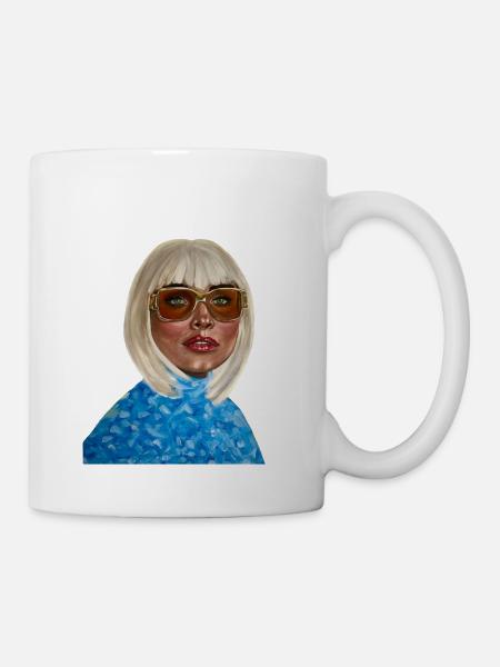 De la Reine à la Princesse - Mug blanc - blanc