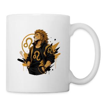 Leo Man – Astrology Gift - Mug - white - Right