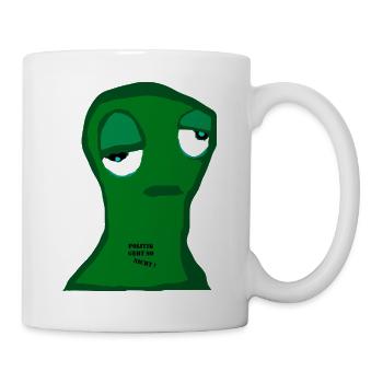 Politik Frust genervt  - Tasse - Weiß - Rechts