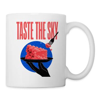  Taste the Sky – Wolkenkuchen - Tasse - Weiß - Rechts