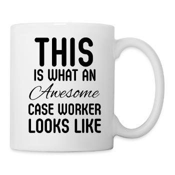 Case Worker Social Work Student Manager Gift - Mug - white - Right