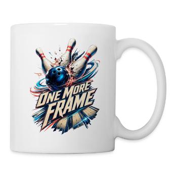 One More Frame Bowling - Tasse - Weiß - Rechts
