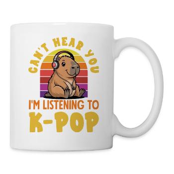 La vie est meilleure avec les capybaras - Mignon rongeur - Mug blanc - blanc - Droite