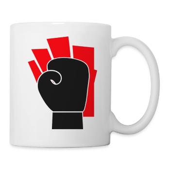 Pure fighting spirit - Mug - white - Right