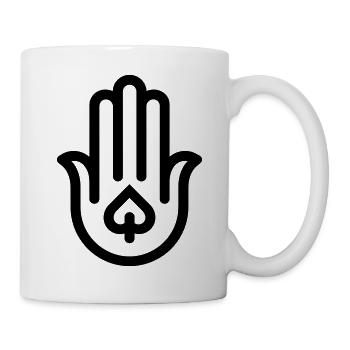 hand of Fatma Hamsa - Mug - white - Right