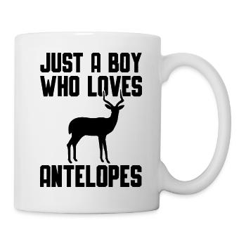 Antelope Animal Lover Wildlife Safari - Mug - white - Right