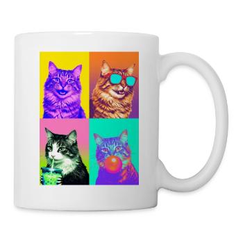 Cats American Bobtail Cat - Mug - white - Right