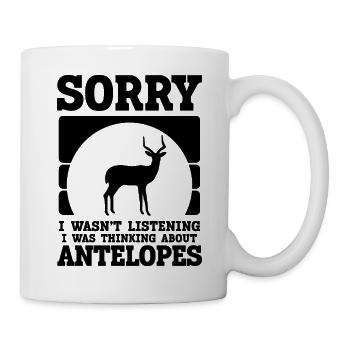 Antelope Humor Vintage - Mug - white - Right
