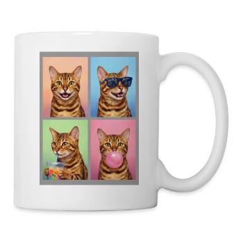 Cats Bengal Cat - Mug - white - Right