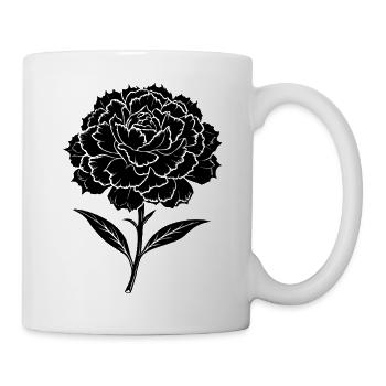 Carnation Flower - Mug - white - Right