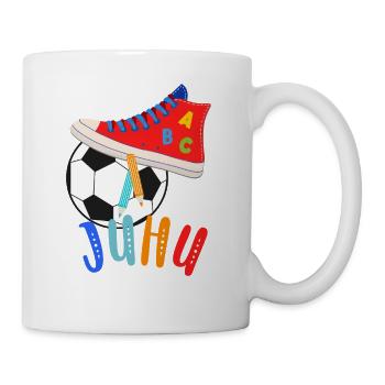 ABC shooters with a love of football - Mug - white - Right