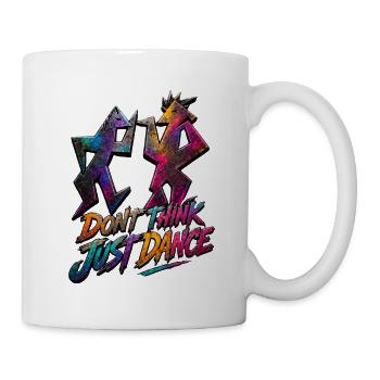 Dont Think Just Dance Graffiti - Mug - white - Right