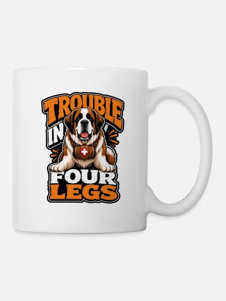 Saint Bernard - Mug - white