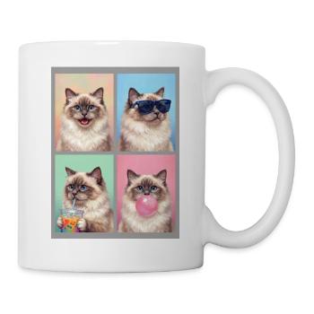 Cats Sacred Birman Cat - Mug - white - Right