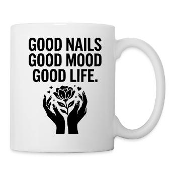 Good Nails Good Life - Mug - white - Right