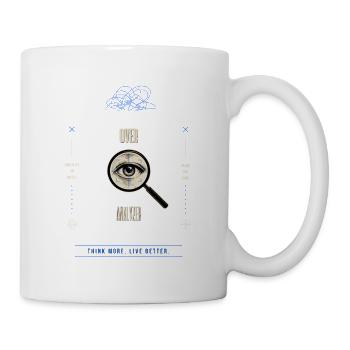Over Analyzer Magnified Eye - Mug - white - Right