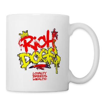 Rich Dogs Graffiti Crown - Mug - white - Right