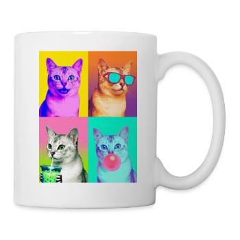 Chats Burmilla Chat - Mug blanc - blanc - Droite